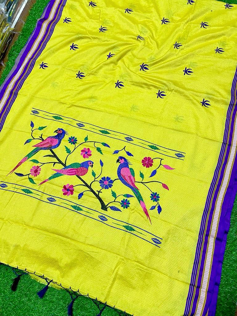 Murudi textiles Plain Khun Sarees, Dry clean at Rs 1200 in Belagavi | ID:  22568721091